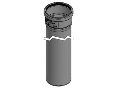 VIESSMANN Пластиковая труба дымохода длина 1,95 м D80 мм (7194308)